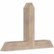 Ekena Millwork Portland Smooth Timber Gable Bracket, Douglas Fir, 48"W x 32"H x 5 1/2"D x 5 1/2"F, 16/12 Pitch GBW048X32X0606POR00SDF - alternate 3